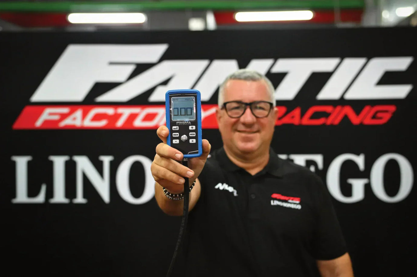 Fantic Racing Lino Sonego chooses Prisma Electronics Instruments for the 2025 Moto2 world Championship