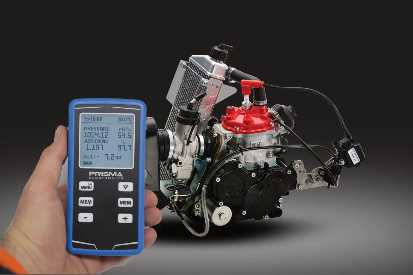 Maximizing Engine Performance for 2 Stroke engine: The Importance of Air Density Measurement