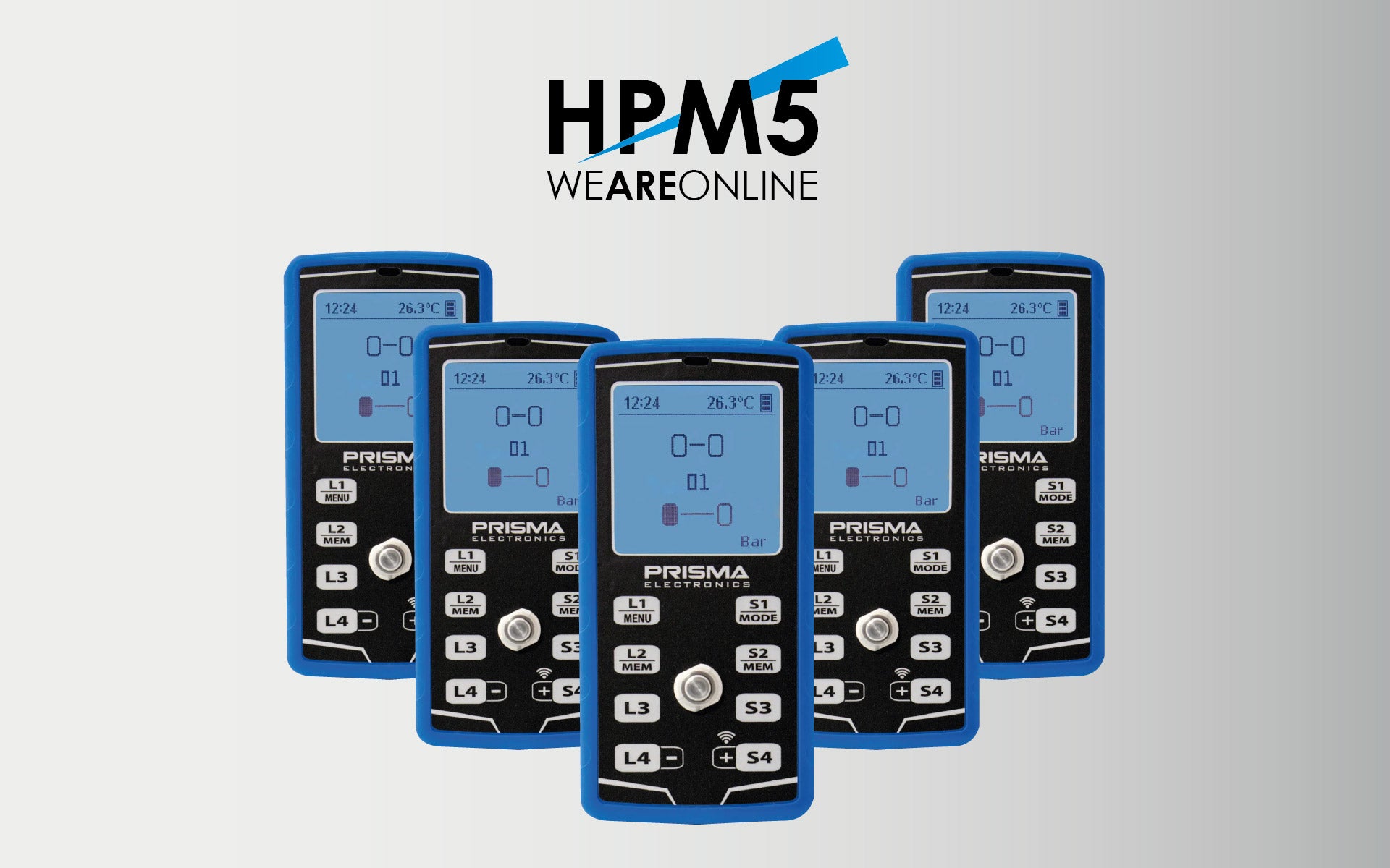 Prisma Electronics HPM5 Products line - We Are Online